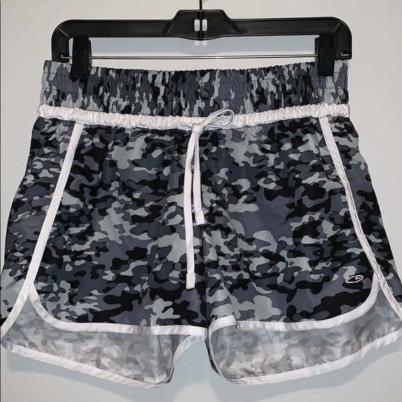 C9 By Champion Women’s Shorts Size XS Black /& Grey Mesh Athletic Running